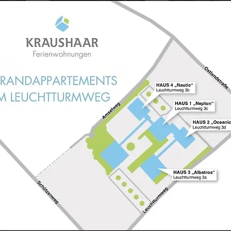 Strandappartements Am Leuchtturmweg Morgensonne Appartamento *